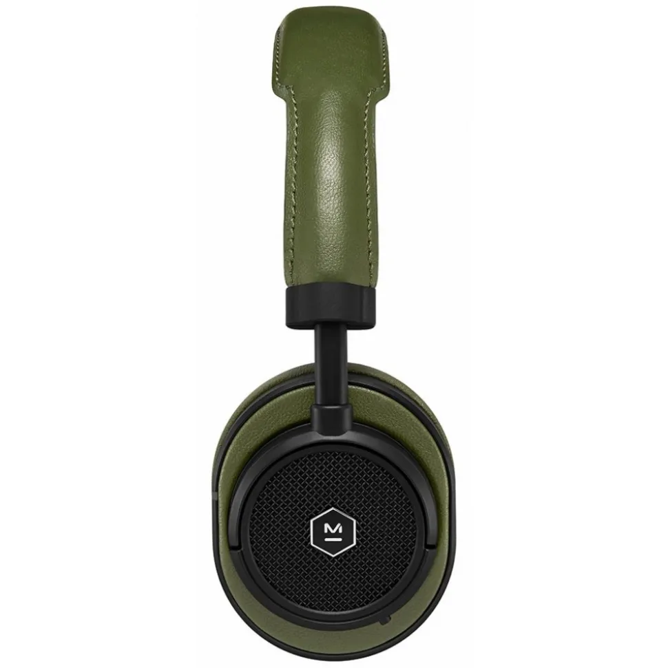 Master & Dynamic - MW50 - Silver Metal / Brown Leather - Premium High Quality and Performance Wireless On-Ear Headphones - Avvenice