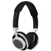 Master & Dynamic - MW50 - Silver Metal / Black Leather - Premium High Quality and Performance Wireless On-Ear Headphones - Avvenice