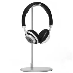 Master & Dynamic - MW50 - Silver Metal / Black Leather - Premium High Quality and Performance Wireless On-Ear Headphones - Avvenice