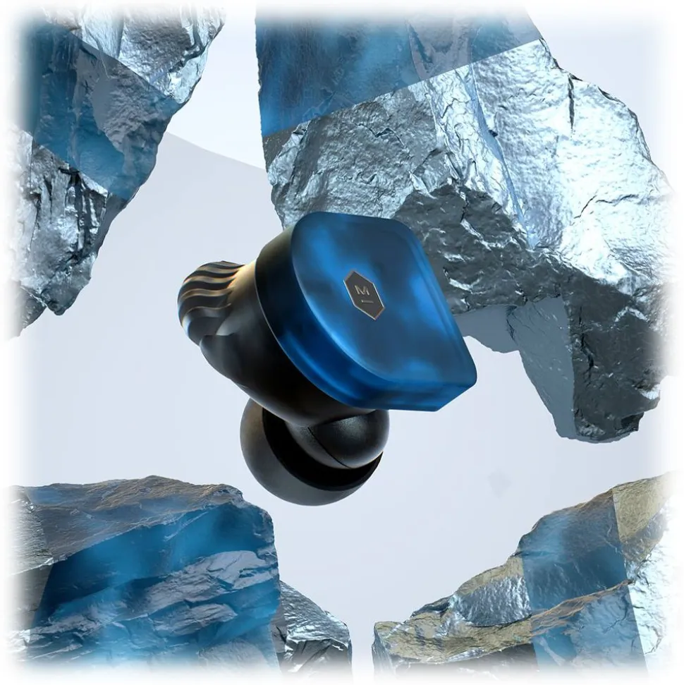 Master & Dynamic - MW07 - Steel Blue Acetate - High Quality True Wireless Earphones - Avvenice