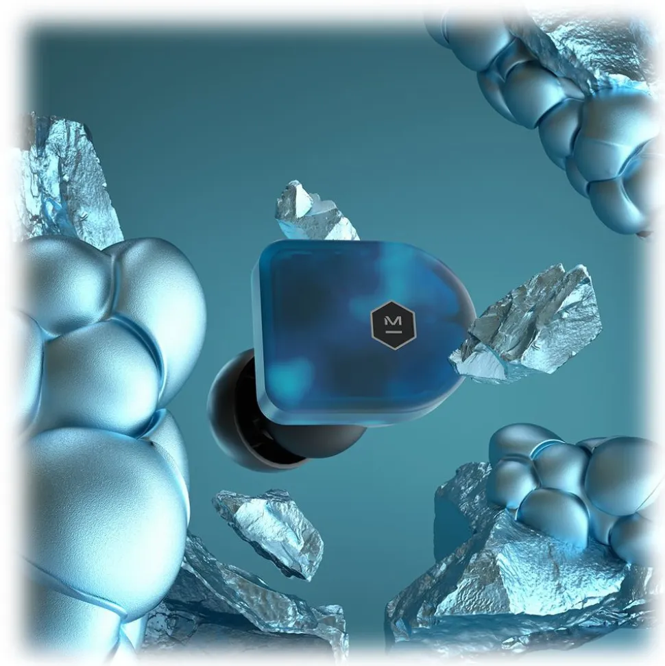 Master & Dynamic - MW07 - Steel Blue Acetate - High Quality True Wireless Earphones - Avvenice