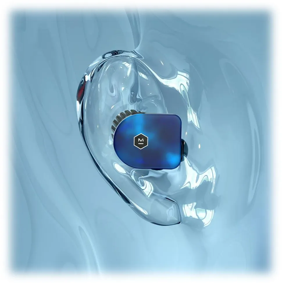 Master & Dynamic - MW07 - Steel Blue Acetate - High Quality True Wireless Earphones - Avvenice