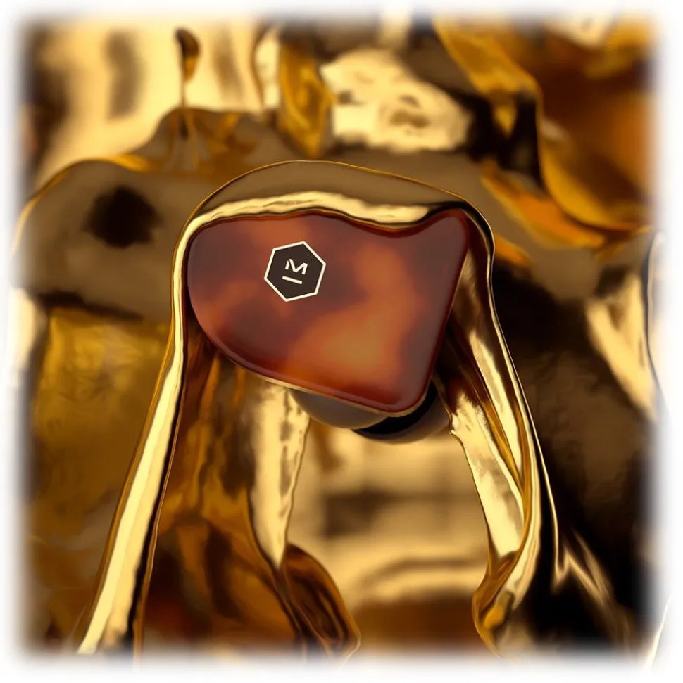 Master & Dynamic - MW07 - Tortoiseshell Acetate - High Quality True Wireless Earphones - Avvenice