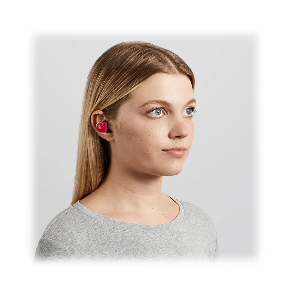 Master & Dynamic - MW07 Go - Red Flame - High Quality True Wireless In-Ear Earphones - Avvenice