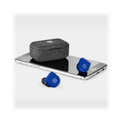 Master & Dynamic - MW07 Go - Electric Blue - High Quality True Wireless In-Ear Earphones - Avvenice