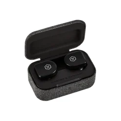 Master & Dynamic - MW07 Go - Jet Black - High Quality True Wireless In-Ear Earphones - Avvenice