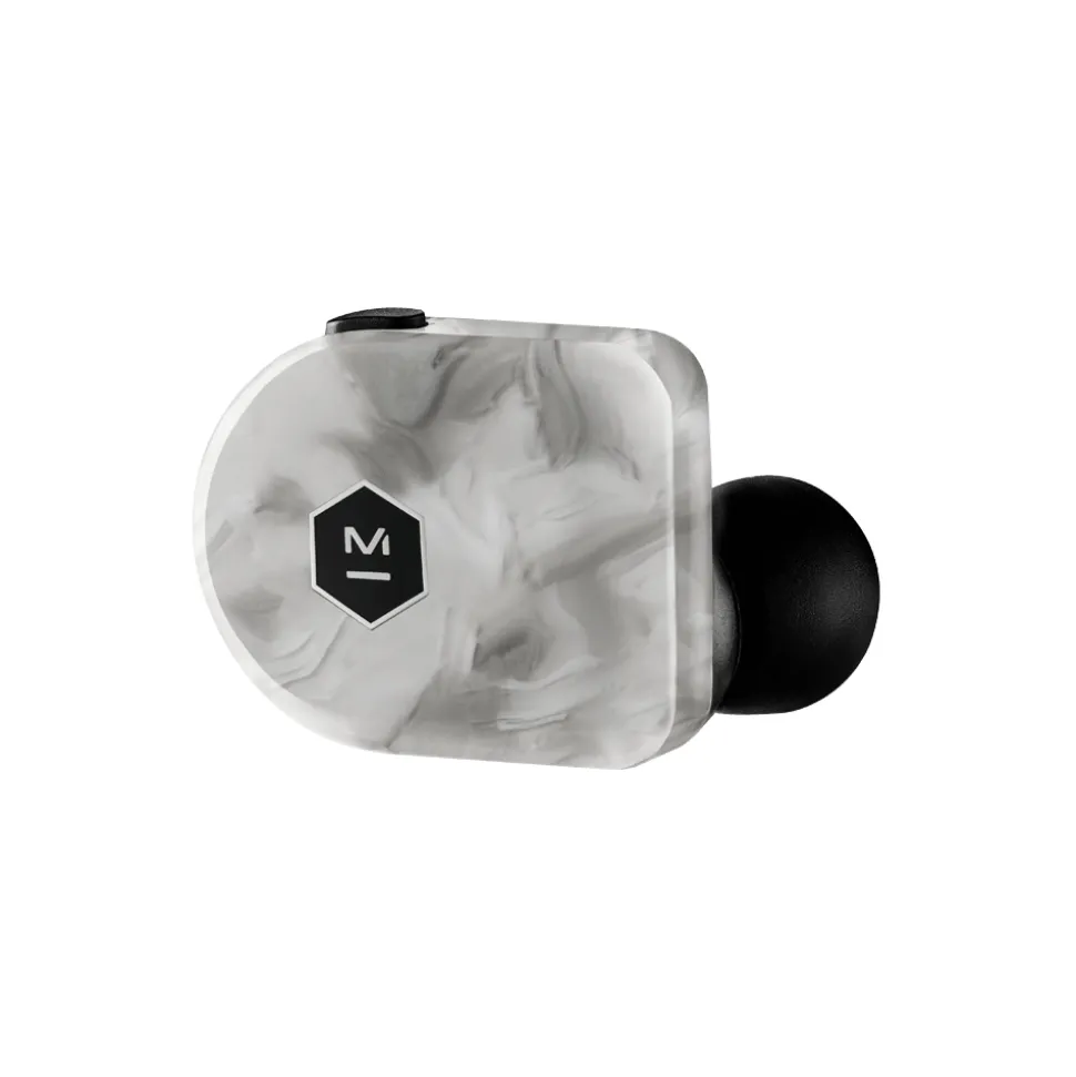Master & Dynamic - MW07 Plus - White Marble - High Quality True Wireless In-Ear Earphones - Avvenice