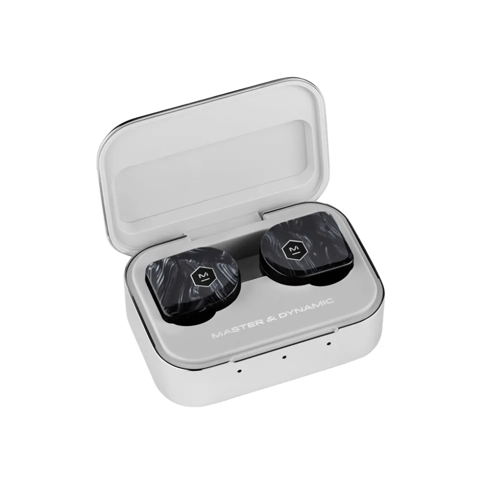 Master & Dynamic - MW07 Plus - Black Quartz - High Quality True Wireless In-Ear Earphones - Avvenice