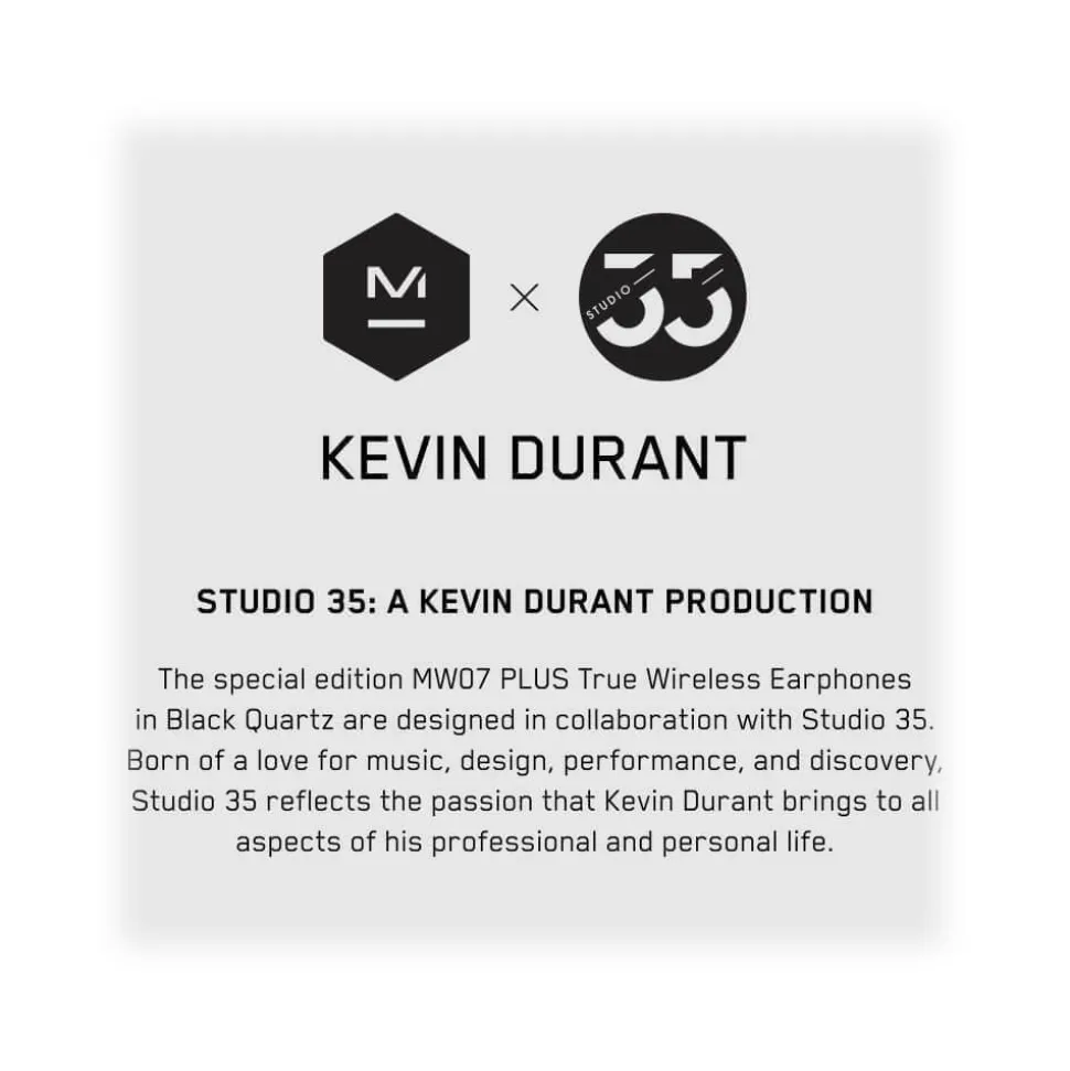 Master & Dynamic - MW07 Plus - Black Quartz - High Quality True Wireless In-Ear Earphones - Avvenice