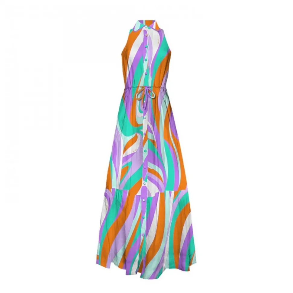 MC2 Saint Barth - Abstract Fantasy Chemiser Dress - Multicolour - Luxury Exclusive Collection - Avvenice
