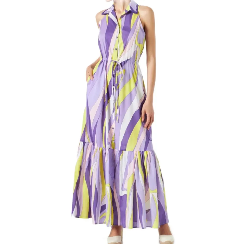 MC2 Saint Barth - Abstract Fantasy Chemiser Dress - Multicolour - Luxury Exclusive Collection - Avvenice