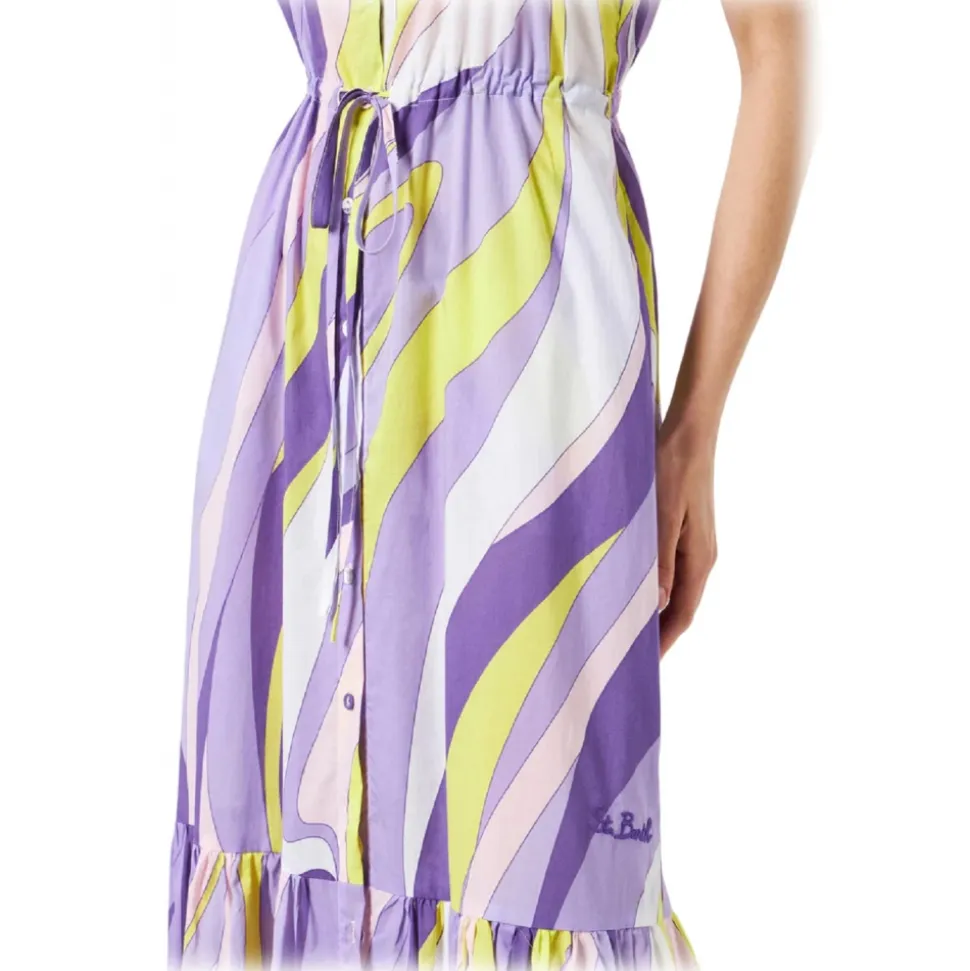 MC2 Saint Barth - Abstract Fantasy Chemiser Dress - Multicolour - Luxury Exclusive Collection - Avvenice