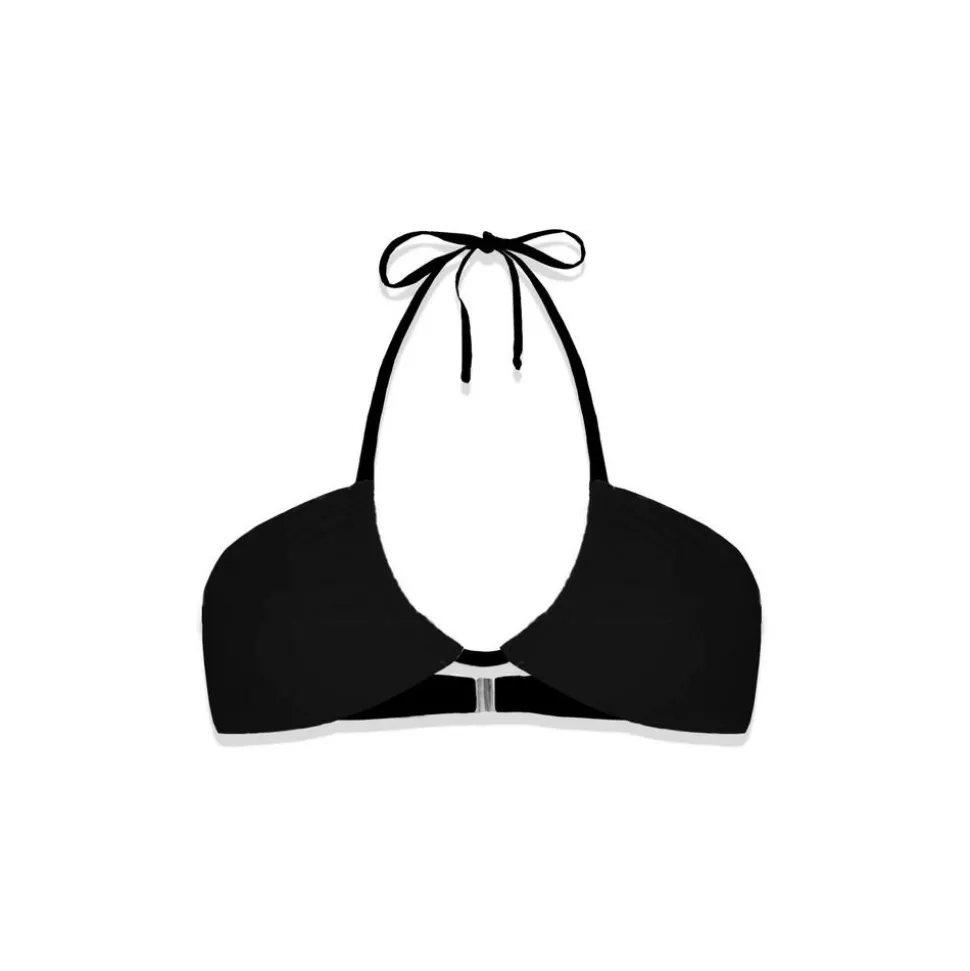 MC2 Saint Barth - Bandeau Bikini Top - Black - Luxury Exclusive Collection - Avvenice