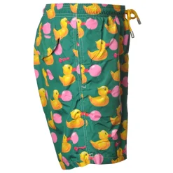 MC2 Saint Barth - Boxer Swimsuit in Duck Pattern - Green - Luxury Exclusive Collection - Avvenice