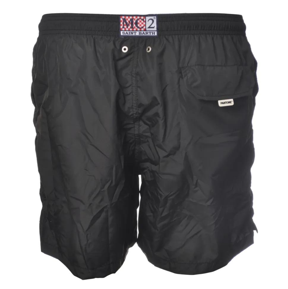 MC2 Saint Barth - Boxer Swimsuit - Black - Luxury Exclusive Collection - Avvenice