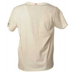 MC2 Saint Barth - Crewneck T-Shirt with St. Barth Army Print - White - Luxury Exclusive Collection - Avvenice