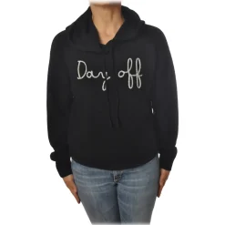 MC2 Saint Barth - Hoodie Day Off - Black - Luxury Exclusive Collection - Avvenice