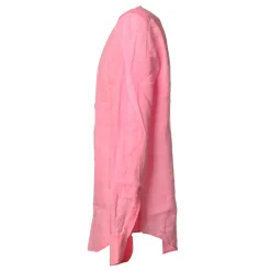 MC2 Saint Barth - Linen Shirt - Fluo Pink - Luxury Exclusive Collection - Avvenice