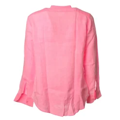 MC2 Saint Barth - Linen Shirt - Fluo Pink - Luxury Exclusive Collection - Avvenice