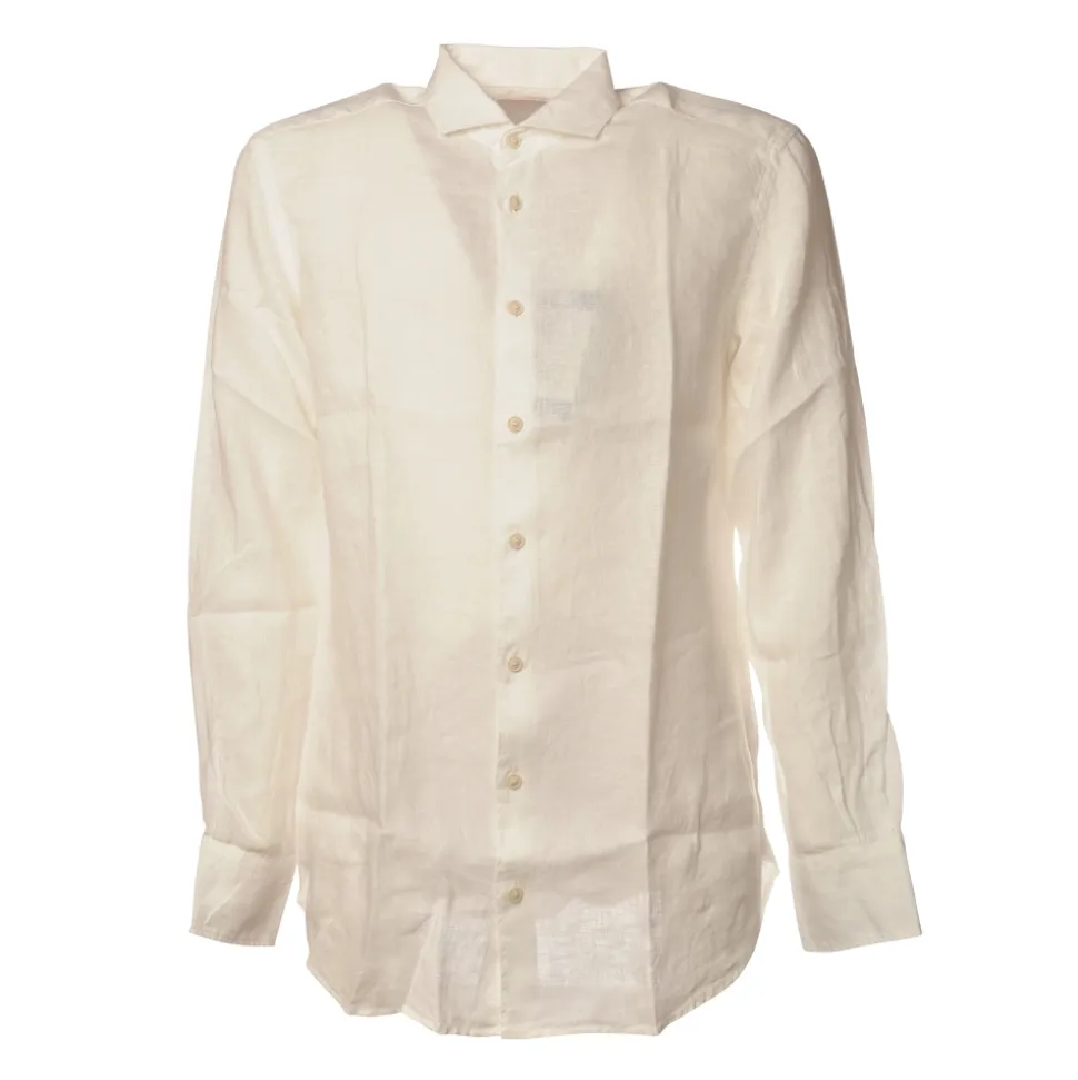 MC2 Saint Barth - Linen Shirt - White - Luxury Exclusive Collection - Avvenice