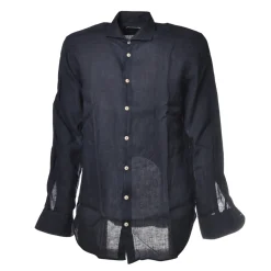 MC2 Saint Barth - Linen Shirt - Blue - Luxury Exclusive Collection - Avvenice