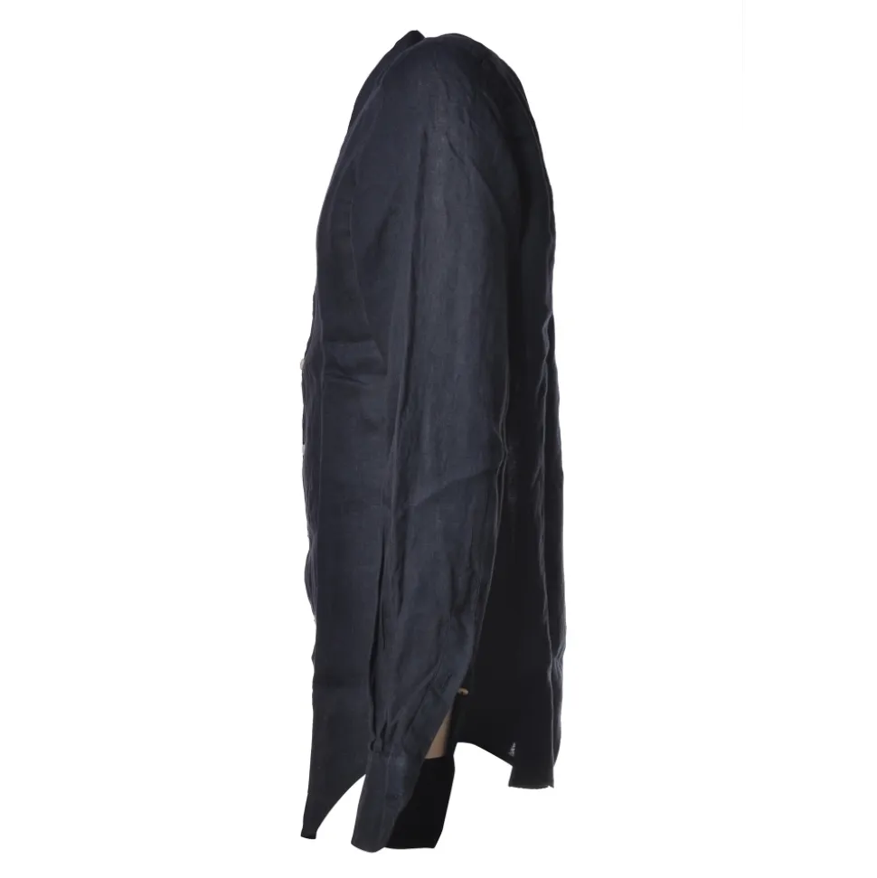 MC2 Saint Barth - Linen Shirt - Blue - Luxury Exclusive Collection - Avvenice