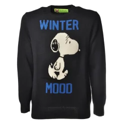 MC2 Saint Barth - Pullover Heron Snoopy - Blue - Luxury Exclusive Collection - Avvenice