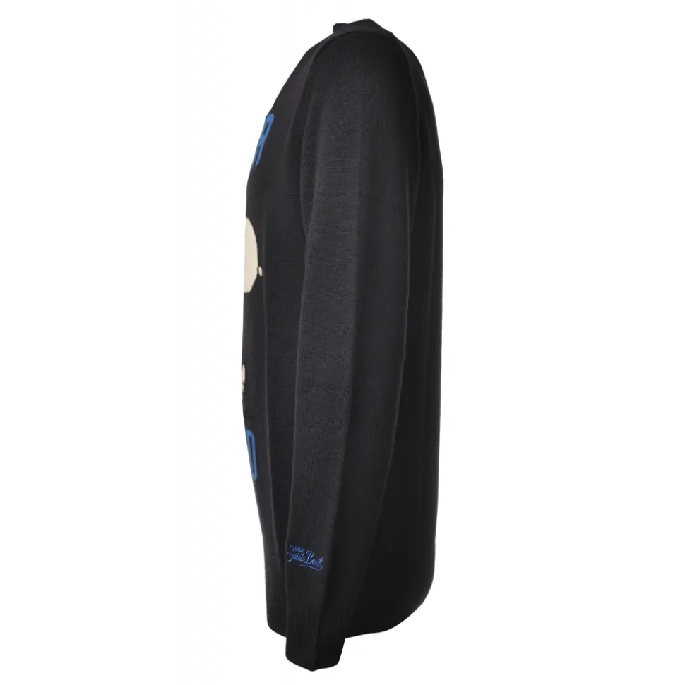 MC2 Saint Barth - Pullover Heron Snoopy - Blue - Luxury Exclusive Collection - Avvenice