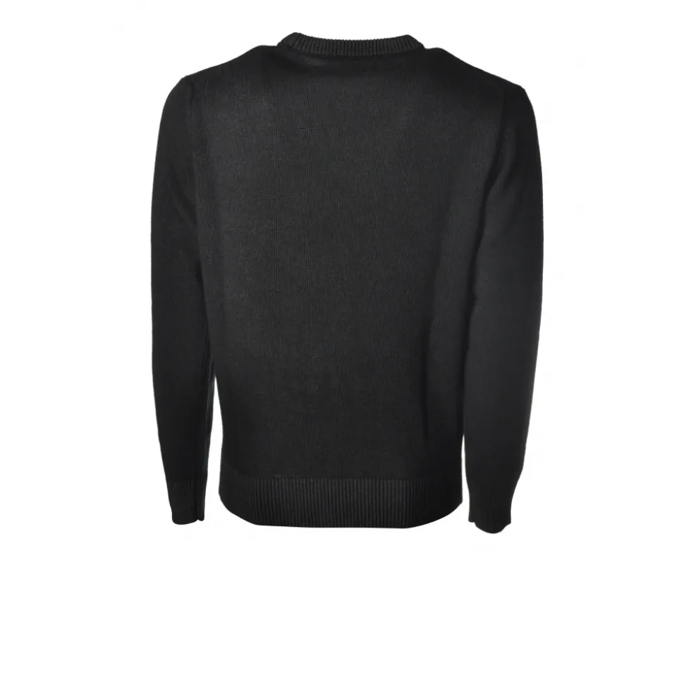 MC2 Saint Barth - Pullover Ramsey - Black - Luxury Exclusive Collection - Avvenice