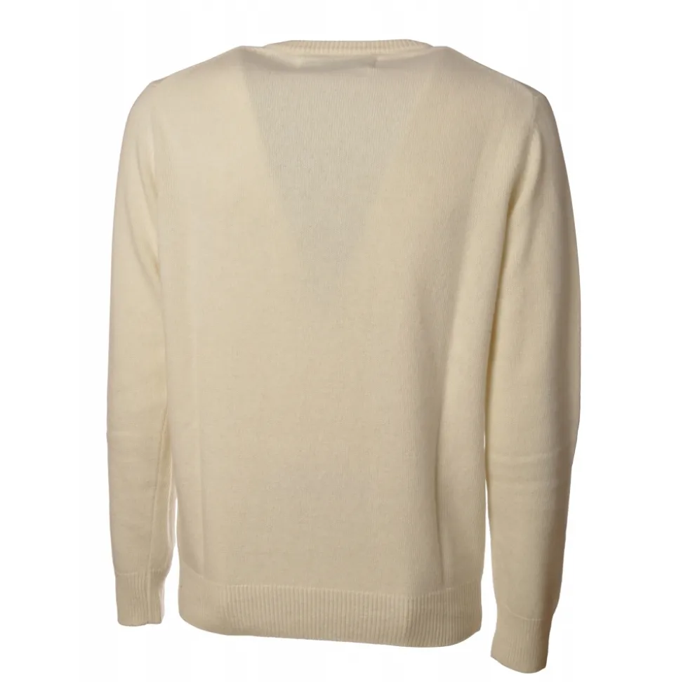 MC2 Saint Barth - Pullover Heron Mickey Mouse - Cream - Luxury Exclusive Collection - Avvenice