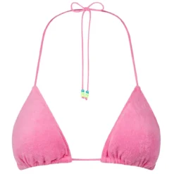 MC2 Saint Barth - Sponge Triangle Swimsuit Top - Pink - Luxury Exclusive Collection - Avvenice
