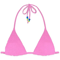 MC2 Saint Barth - Sponge Triangle Swimsuit Top - Pink - Luxury Exclusive Collection - Avvenice