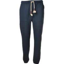 MC2 Saint Barth - Sporty Trouser with Elastic Waist - Blue - Luxury Exclusive Collection - Avvenice