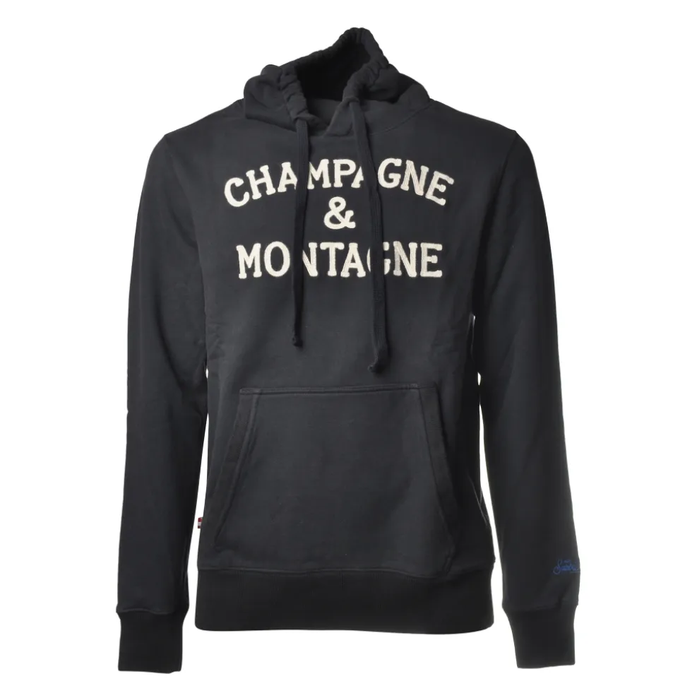 MC2 Saint Barth - Sweatshirt Tribeca - Blue - Luxury Exclusive Collection - Avvenice