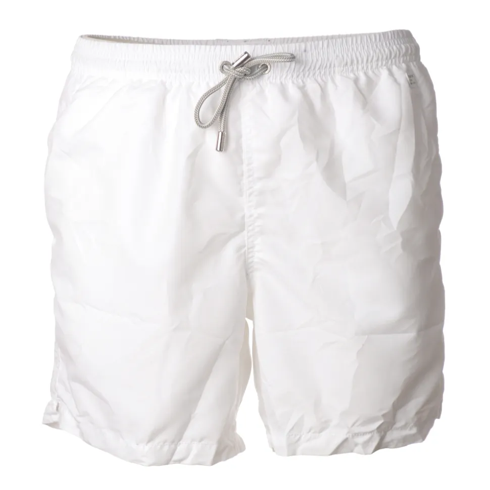 MC2 Saint Barth - Swimsuit Boxer Pantone - White - Luxury Exclusive Collection - Avvenice