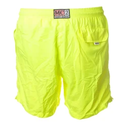 MC2 Saint Barth - Swimsuit Boxer Pantone - Fluo Yellow - Luxury Exclusive Collection - Avvenice