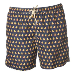 MC2 Saint Barth - Swimsuit Lighting Microfantasy Ducks - Blue Pattern - Luxury Exclusive Collection - Avvenice