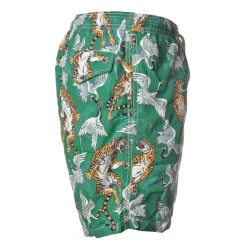 MC2 Saint Barth - Swimsuit Lighting Bengal 51 - Green Pattern - Luxury Exclusive Collection - Avvenice
