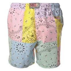 MC2 Saint Barth - Swimsuit Caprese Bandanna Round Color - Multicolor Pattern - Luxury Exclusive Collection - Avvenice