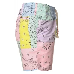 MC2 Saint Barth - Swimsuit Caprese Bandanna Round Color - Multicolor Pattern - Luxury Exclusive Collection - Avvenice
