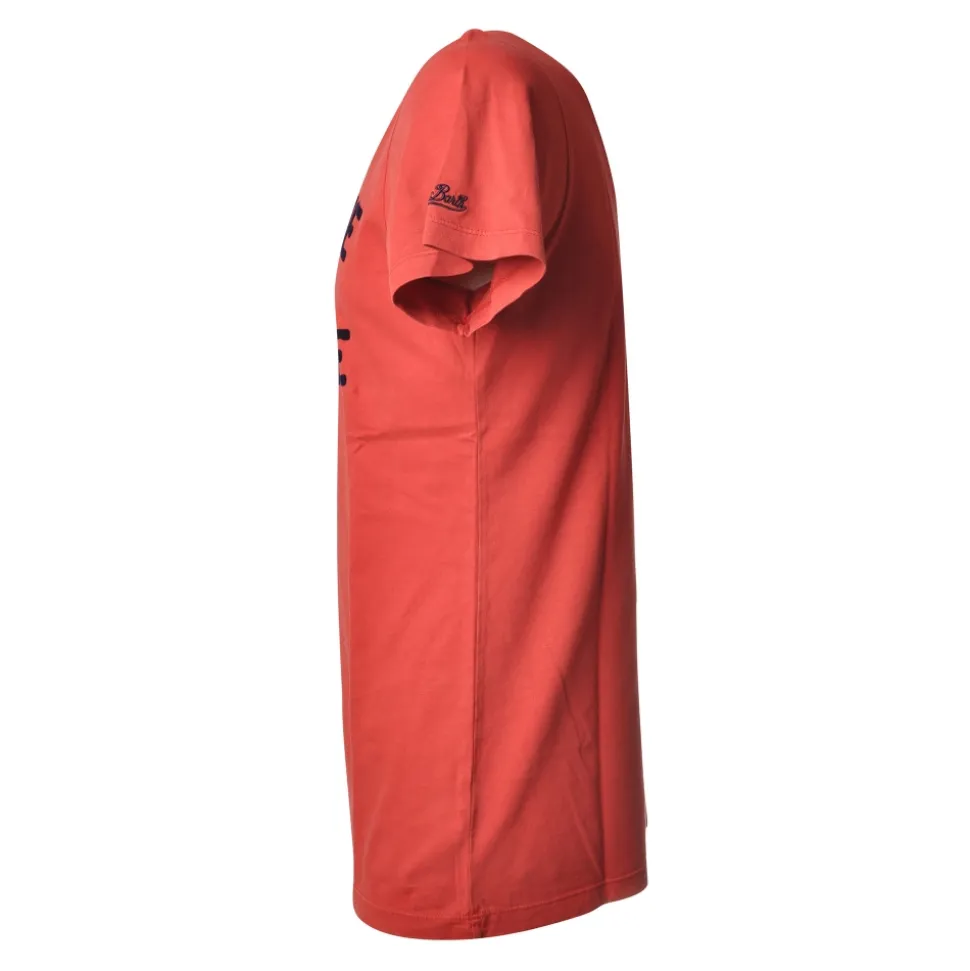 MC2 Saint Barth - T-Shirt Arnott Monchamp - Red - Luxury Exclusive Collection - Avvenice