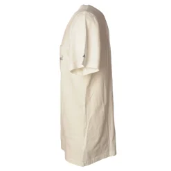 MC2 Saint Barth - T-Shirt Austin Emb Mario Jarrive 11 - White - Luxury Exclusive Collection - Avvenice