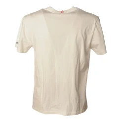 MC2 Saint Barth - T-Shirt Austin Emb Mario Jarrive 11 - White - Luxury Exclusive Collection - Avvenice