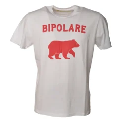MC2 Saint Barth - T-Shirt Bipolar Bear - White - Luxury Exclusive Collection - Avvenice