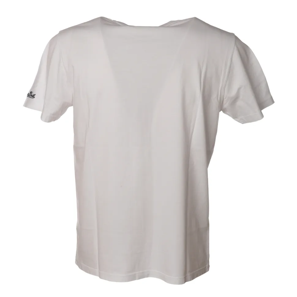 MC2 Saint Barth - T-Shirt Bipolar Bear - White - Luxury Exclusive Collection - Avvenice