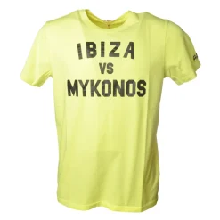 MC2 Saint Barth - T-Shirt Ibiza Mykonos - Fluo Yellow - Luxury Exclusive Collection - Avvenice