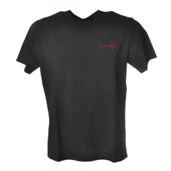 MC2 Saint Barth - T-Shirt Jack Emb Lucifer 00 - Black - Luxury Exclusive Collection - Avvenice