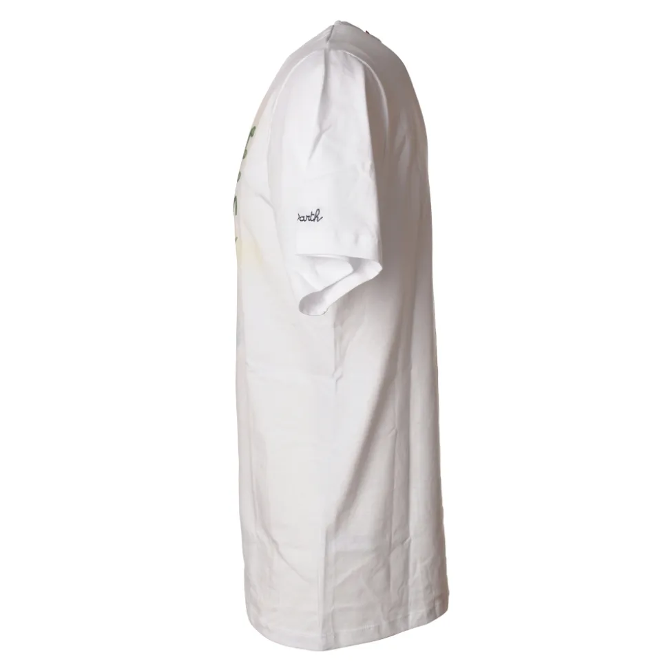 MC2 Saint Barth - T-Shirt Man Plastic Fish 01N - White - Luxury Exclusive Collection - Avvenice