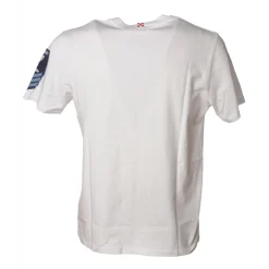 MC2 Saint Barth - T-Shirt Man PTSB Navy 01N - White - Luxury Exclusive Collection - Avvenice