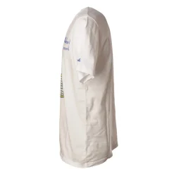 MC2 Saint Barth - T-Shirt Man Snoopy Weekend - White - Luxury Exclusive Collection - Avvenice